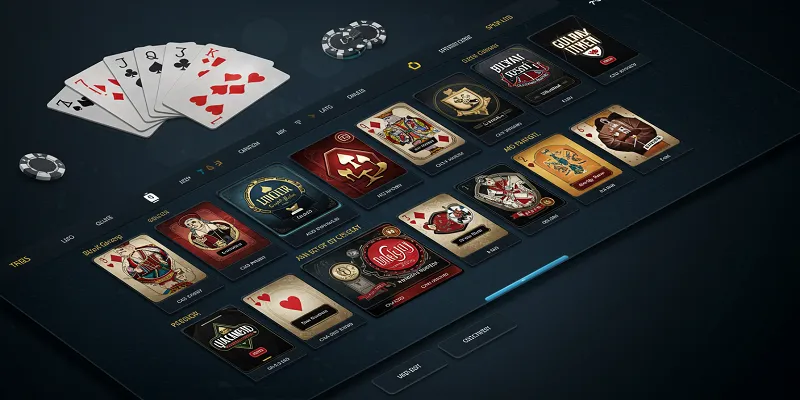 Giới thiệu tổng quan về sảnh game bài 88VV